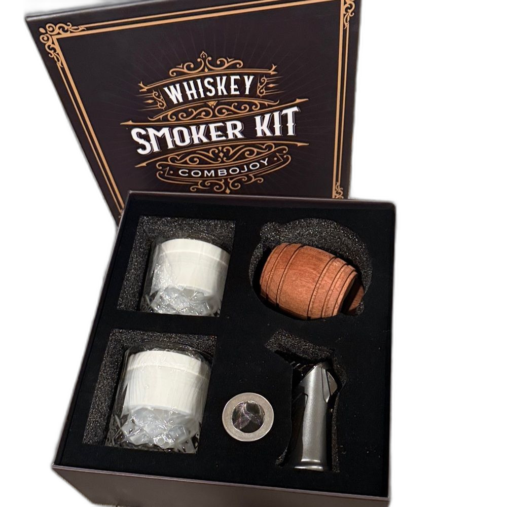 Combojoy Whiskey Smoker Kit Gift Box NEW